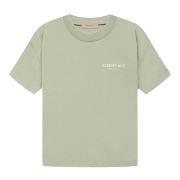 Fear Of God Essentials Shirt Women Small Seafoam‎ Green Crew Neck Tee Streetwear - Picture 1 of 10